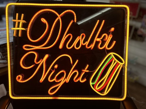 Dholki night neon - dholki, for