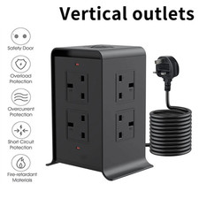 Tower Extension Lead 8 Socket