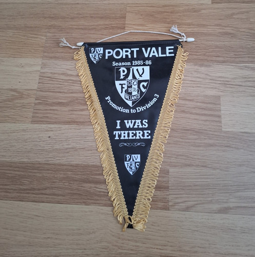 Port vale football pennant - football,