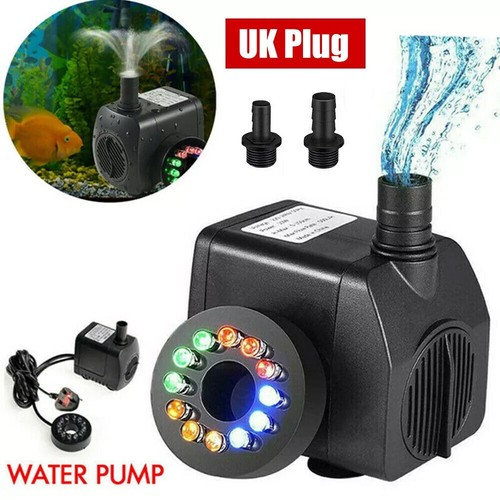 Submersible fountain pump with - submersible,