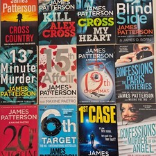 James Patterson Build Your Own Book Bundle Crime Thriller Buy 3 Get 2 Free
