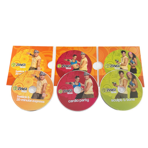 Zumba fitness set - fitness, 3x