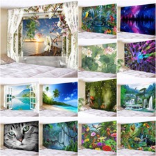 Large Animals Tapestry View