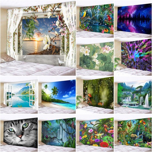Large animals tapestry - animals,