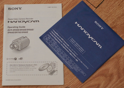 Sony software instructions - sony, &