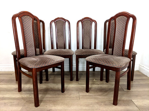 Dining chairs mahogany - 6,