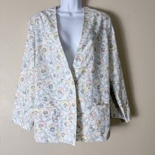 Pastel Floral Blazer 1990s