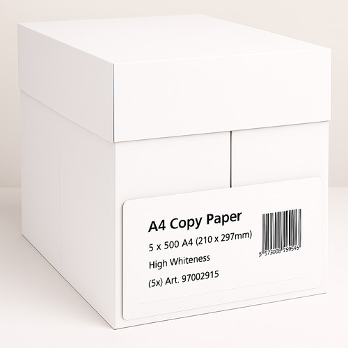 Copier paper printer white - a4,