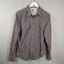 Levis Shirt Mens Medium Blue