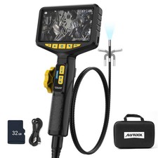 Car Articulating Borescope 1080P HD Industrial Endoscope Inspection Camera IP67 