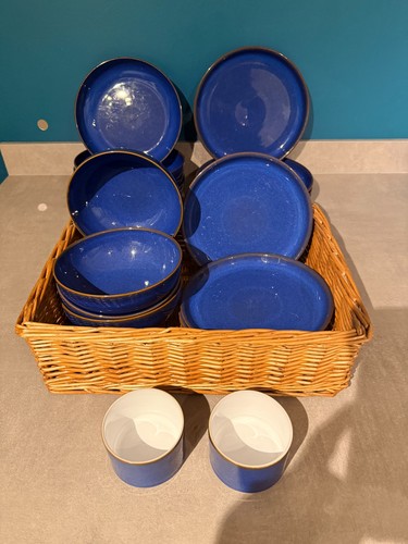 Denby imperial blue dinner set - imperial,