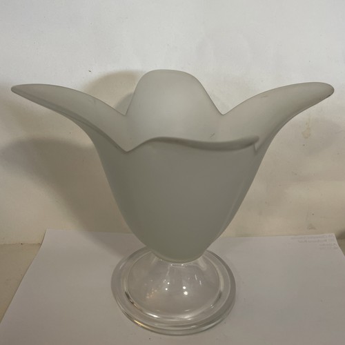 Frosted glass tulip - , snowdrop