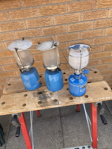 Camping gaz lamps gas - gaz,