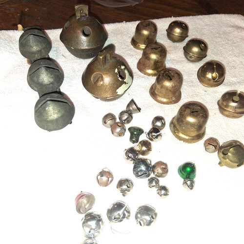 Antique sleigh crotal - antique, bells