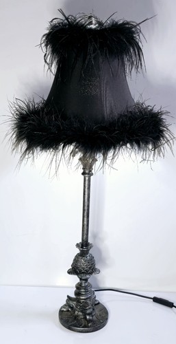 Gothic boudoir table lamp - boudoir,