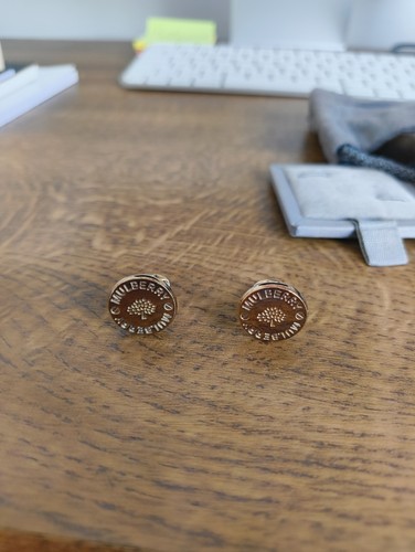 Mulberry button cufflinks - button,