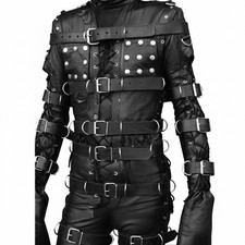 Men’s Black Leather Bondage