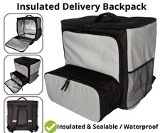 60L Insulated Food Delivery Backpack Bag Pizza Thermal for Uber Eats Doordash