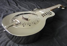 Duolian Metal Resonator Guitar - Nickel / Chrome Plate Solid Brass Body