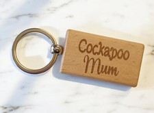 Cockapoo Mum Keyring Gift Fun