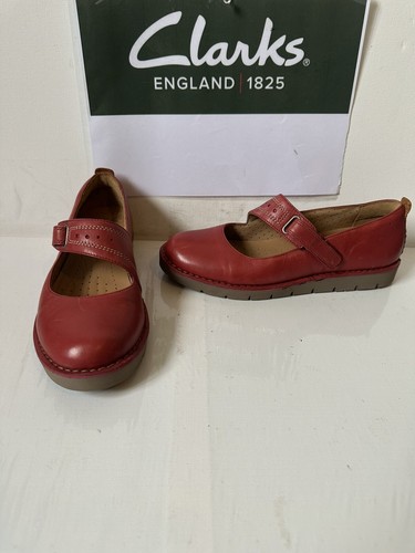 Clarks unstructured comfy red - unstructured,