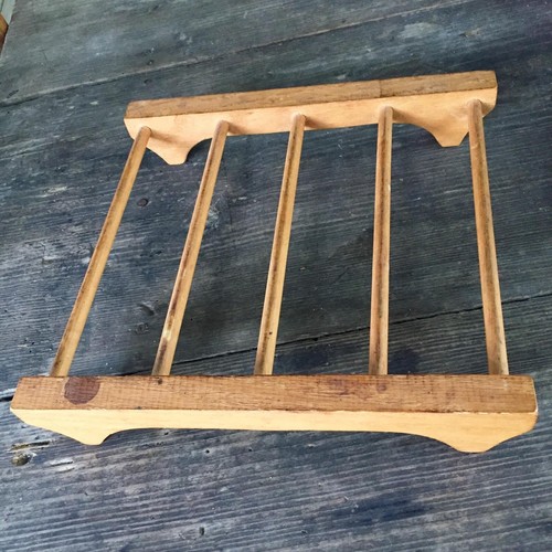 5825 vintage oak wooden riser - 5825,