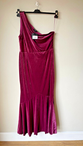 John lewis maxi dress velvet - john,