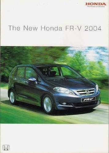 Honda 2004 uk market - honda, fr-v