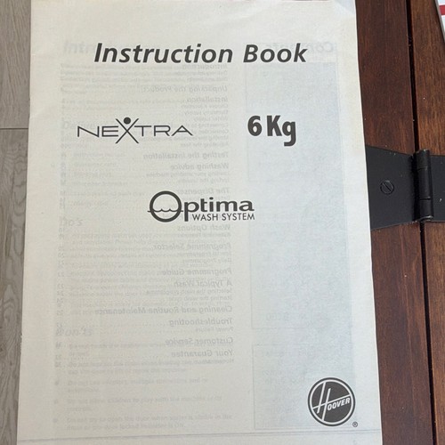 Hoover optima wash system - optima,