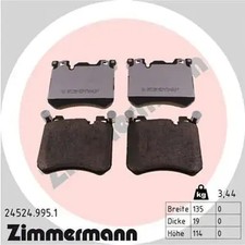 Brake pads 24524.995.1