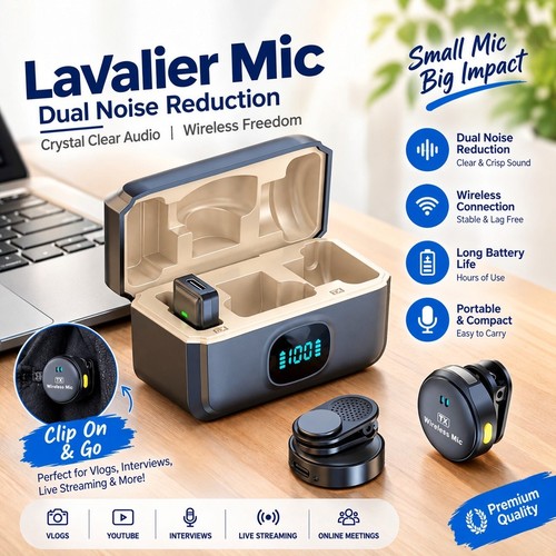 Wireless lapel lavalier - wireless,