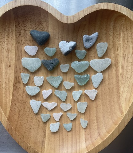 Heart shape sea - (wonky),