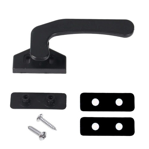 Window black lever latch - latch, lock