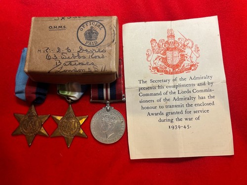 Ww2 boxed medal set 45 - ww2,