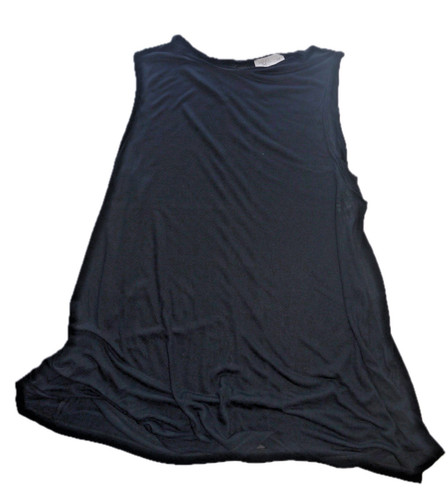 Label lab long black top - black, size