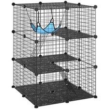 Pawhut indoor cat - indoor, cage