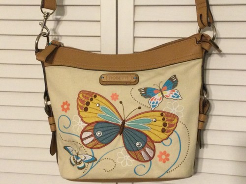 Rosetti cream handbag - rosetti,