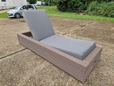 Used Outdoor Reclining Sun Lounger. Aspen lounger by Manutti