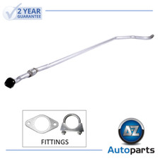 For Fiat - Grande Punto 1.2 1.4 2006-2022 Centre Exhaust Flexi Pipe + Fittings