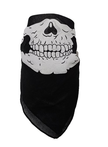 Skull jaw bone bandana - skull,