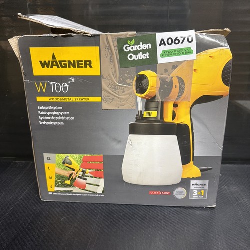 Wagner 100 paint sprayer for - w,