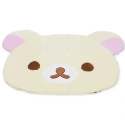 Cute bear plush floor - bear, mat