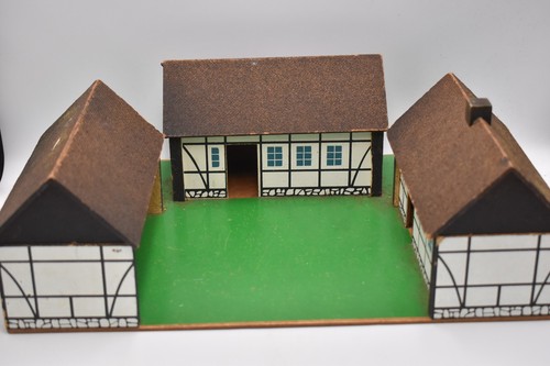 Vintage wooden farm buildings - wooden,