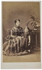 CDV DUNMOW ESSEX MOTHER &