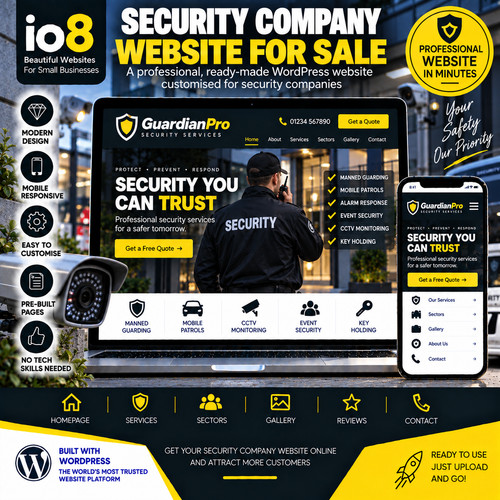 Security company website - website, –