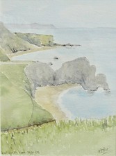 Original Watercolour Durdle