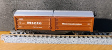 Minitrix N Gauge 3167 DB German Sliding Wall Van type Tbes-l-65 "Miele"