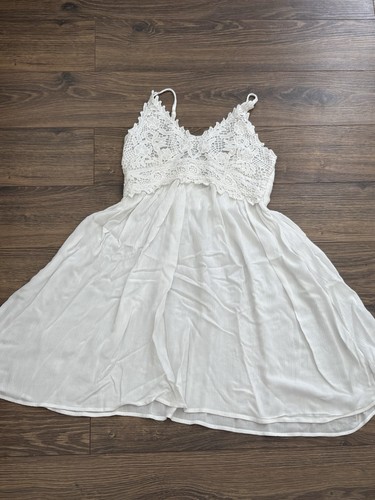 New look white crochet strappy - new,