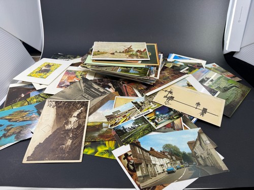 200 mixed postcards various - mixed,