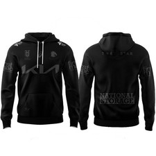Jersey Hoodie Black Brisbane